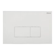 Клавиша смыва B&W WPI-09541 серия V, цвет: Glossy Ivory (244х162х11)