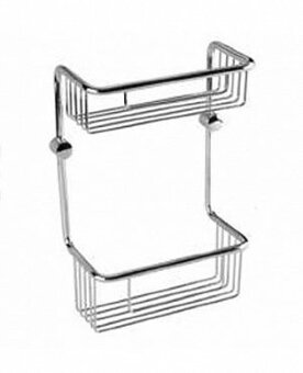 Двойная полочка для мыла 22 см BEMETA CYTRO хром