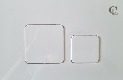 Кнопка для инсталляции KC-014 белый Кнопка для инсталляции KC-014 белый