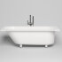 Ванна каменная встраиваемая матовая 170x80 Salini ORNELLA KIT 102424M
