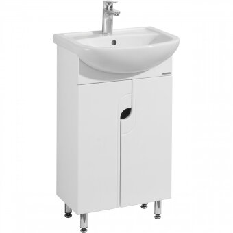 Тумба ПАНДА 50, белая (под раковину АКВАТОП 50, АКВАТОН 50)