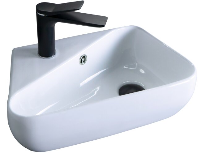 Раковина Gid N9275R 61107R подвесная белая 45x27.5x15 Раковина Gid N9275R 61107R подвесная белая 45x27.5x15