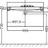 Тумба подвесная без раковины Jacob Delafon Rythmik EB1304-E70