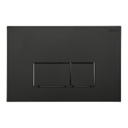 Клавиша смыва B&W WPI-09542 серия V, цвет: Matt Black (244х162х11)