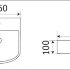 Умывальник CeramaLux 78014B