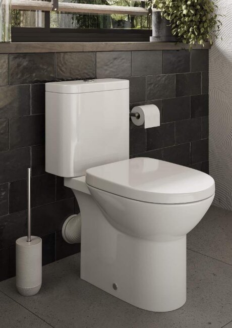 DEBBA ROUND чаша унитаза напольная Rimless 355x655x400 мм с двойным выпуском, белый DEBBA ROUND чаша унитаза напольная Rimless 355x655x400 мм с двойным выпуском, белый