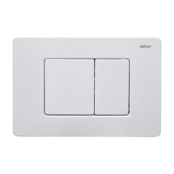 Кнопка смыва ABBER AC0120MW белая матовая