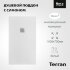 Душевой поддон Roca Terran 1400x700 белый, с сифоном и решеткой, AP1015782BC01100