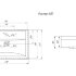Тумба напольная Grossman ФЛАЙ-60 дуб сонома серая под умывальник GR-3013