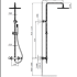 Душевая система с термостатом Metropoli 030425 OrSp
