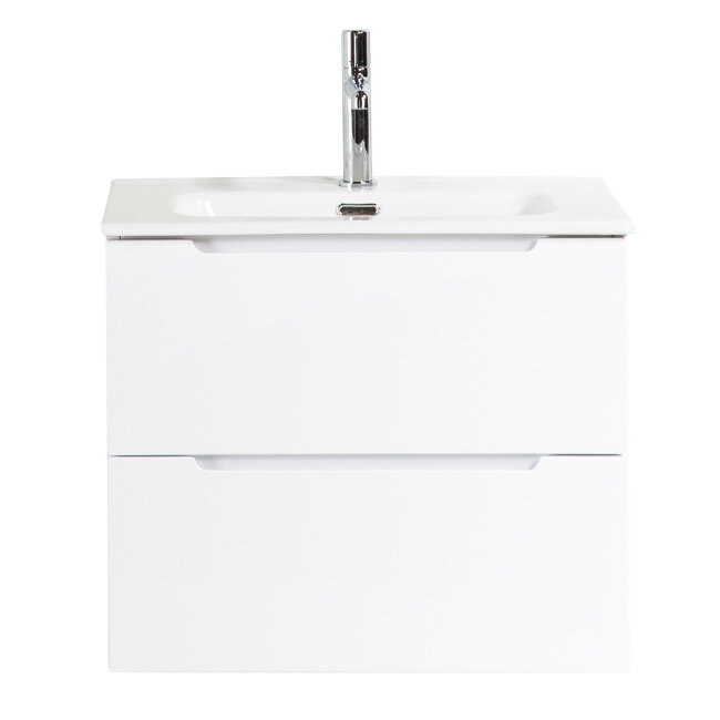База под раковину подвесная BelBagno ETNA39-500/390-2C-SO-BL-P Bianco Lucido