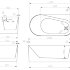 Акриловая ванна ABBER AB9496-1.5 R