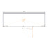 Душевая дверь CEZARES VERONA-W-B-13-100+60/60-C-Cr