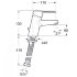 Смеситель Roca Mitos L для раковины 75A3181C0M