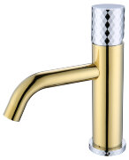 Смеситель STICK для умыв. низ. GOLD DIAMOND CHROME_Комплект