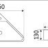 Умывальник CeramaLux 78377