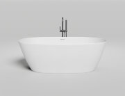 Ванна каменная отдельностоящая матовая 170x80 Salini SOFIA 102526MRF окрашена по RAL