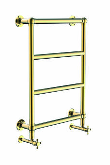 Полотенцесушитель водяной 750x500mm Palazzo, золото