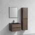База под раковину Luka 600 подвесная, 2 выкатных ящика soft-close, R.Oak