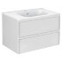 База под раковину Vico 800 подвесная, 2 выкатных ящика soft close, G.White База под раковину Vico 800 подвесная, 2 выкатных ящика soft close, G.White