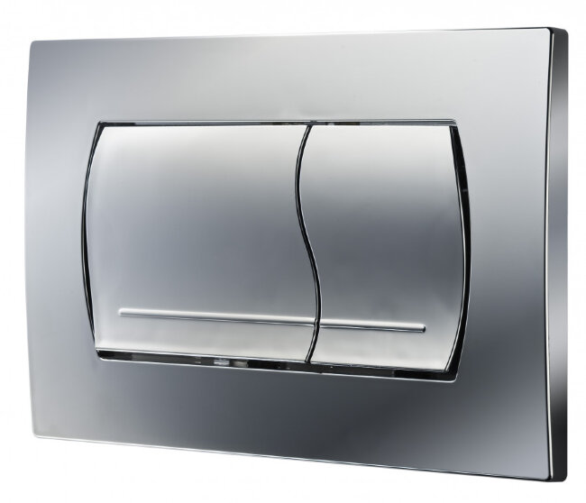 Панель смыва Roca Active 52B хром матовая 8901150B2 Панель смыва Roca Active 52B хром матовая 8901150B2