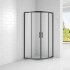 Душевой уголок CEZARES ECO-O-R-2-90-C-NERO