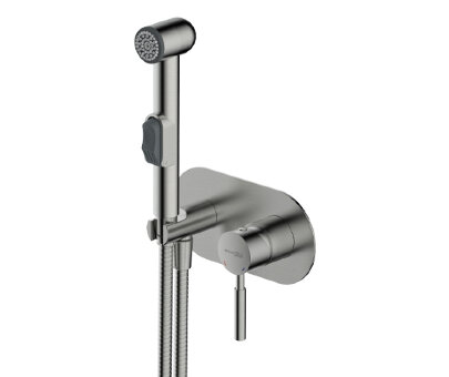 Wern 4238 Встраиваемый смеситель для душа с гигиенической лейкой Wern 4238 Встраиваемый смеситель для душа с гигиенической лейкой