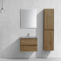 База под раковину Luka 600 подвесная, 2 выкатных ящика soft-close, T.Oak