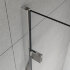 Душевая дверь Flex VDP-1F900CLB, 900, черный, стекло прозрачное