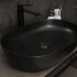 Раковина Gid Bm1348 53355 накладная черная матовая 61x41x13.5