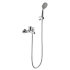 Смеситель для ванны короткий излив Bravat Slim F6332366CP-01-RUS