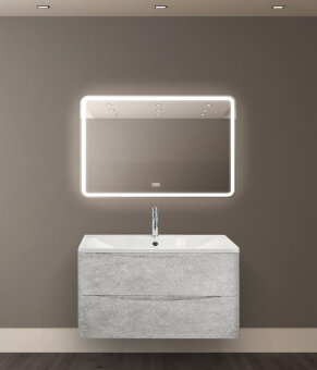 Зеркало BelBagno SPC-MAR-900-600-LED-TCH-WARM