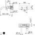 Смеситель для раковины встраиваемый CEZARES LEAF-BLI1-L-01-W0