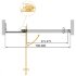 Душевая дверь в нишу CEZARES SLIDER-B-1-70/80-GRIGIO-Cr