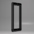 Душевой уголок Dice VSS-4D900CLB, 900*900, черный, стекло прозрачное