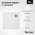 Душевой поддон Roca Terran 900x900 белый, с сифоном и решеткой, AP10338438401100