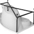 Каркас сварной для акриловой ванны Aquanet Palma 170x90/60 L/R