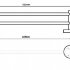 Плолотенцедержатель двойной 65,5 см BEMETA TREND-I хром